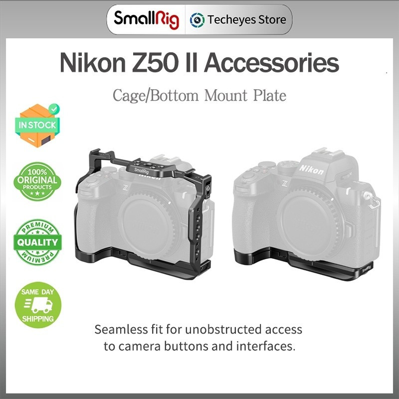 SmallRig Cage/ด้านล่าง Mount Plate สําหรับ Nikon Z50 II CameraTH99 9QY5