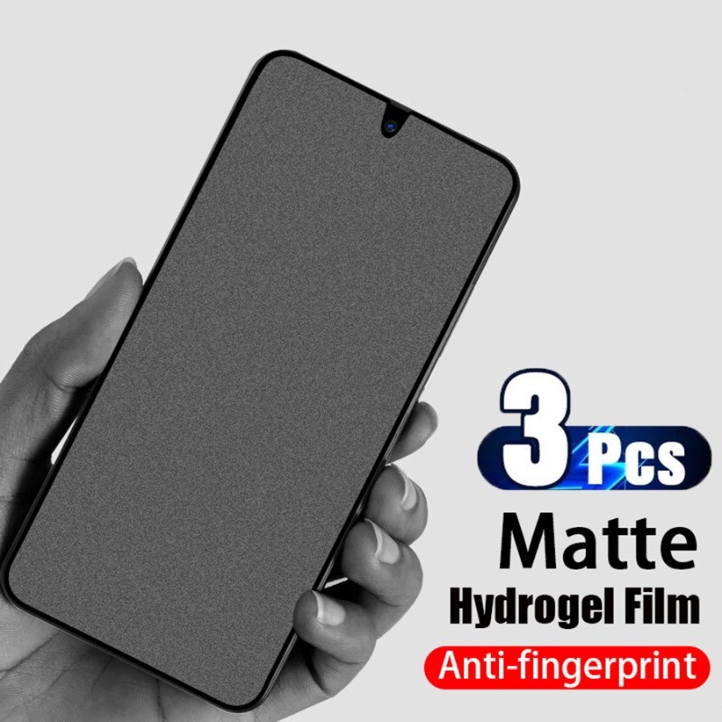 3PCS ซิลิโคน Matte Hydrogel ฟิล์มสําหรับ Cubot X90 X70 X100 P90 P80 A40 A30 A20 น้ํามัน HD Clear Scr