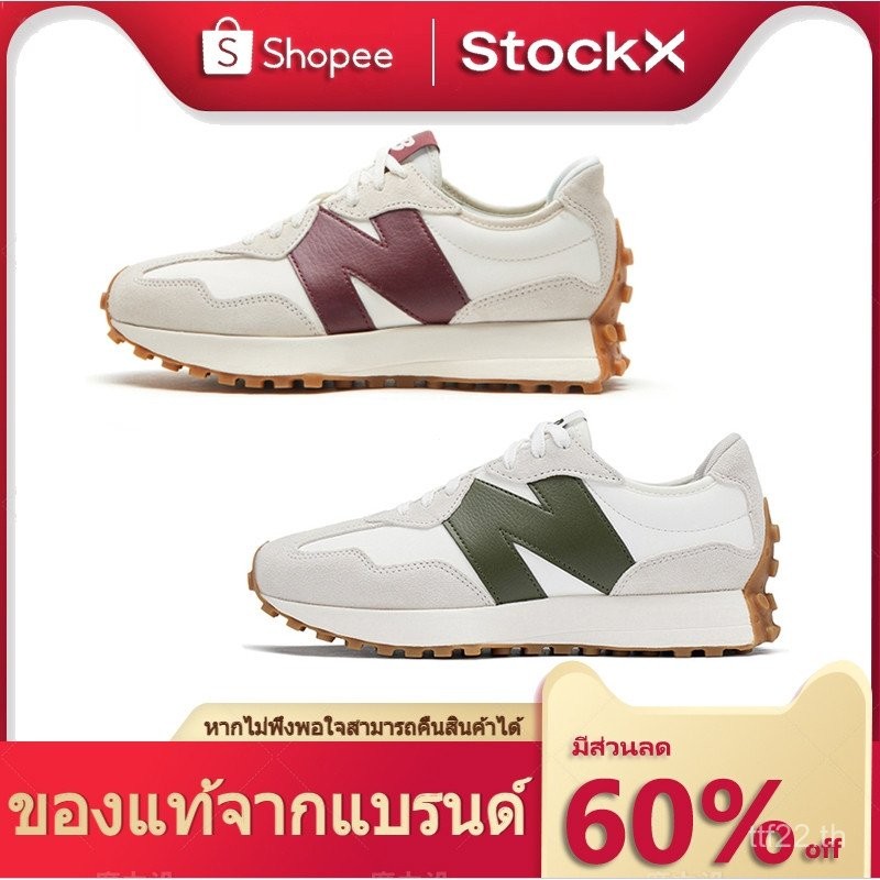 Official Direct Store NC-Original N327 LOW รองเท้าผู้ชาย/รองเท้าผู้หญิงของแท้ 100% รับประกัน 1 ปี