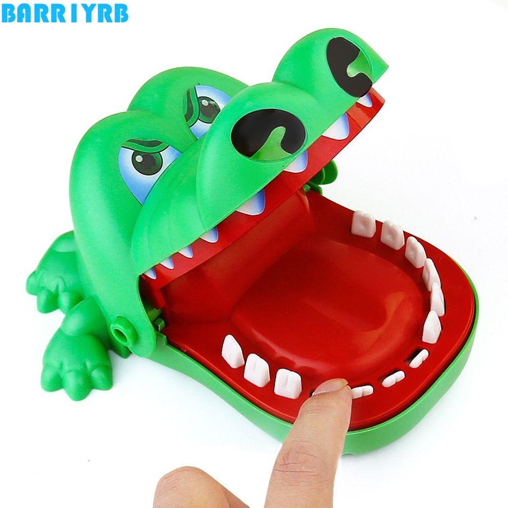 บาร์1ปี กัดมือจระเข้ไดโนเสาร์กัดนิ้วของเล่นเด็กของขวัญนวัตกรรมของเล่นแปลกจระเข้เกมปฏิบัติจระเข้ปากจระเข้พวงกุญแจ