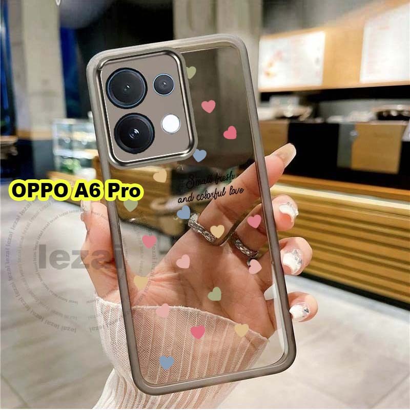 เคส OPPO A6 Pro 2025 A6Pro OPPOA6Pro A 6 Pro Case Soft กันกระแทกฝาหลังแบบใส