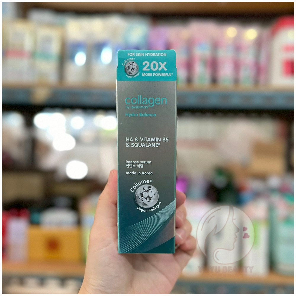 Collagen by Watsons Hydro Balance HA Vitamin B5 Squalane Intense Serum 35 ml. คอลลาเจน บาย วัตสัน ไฮ