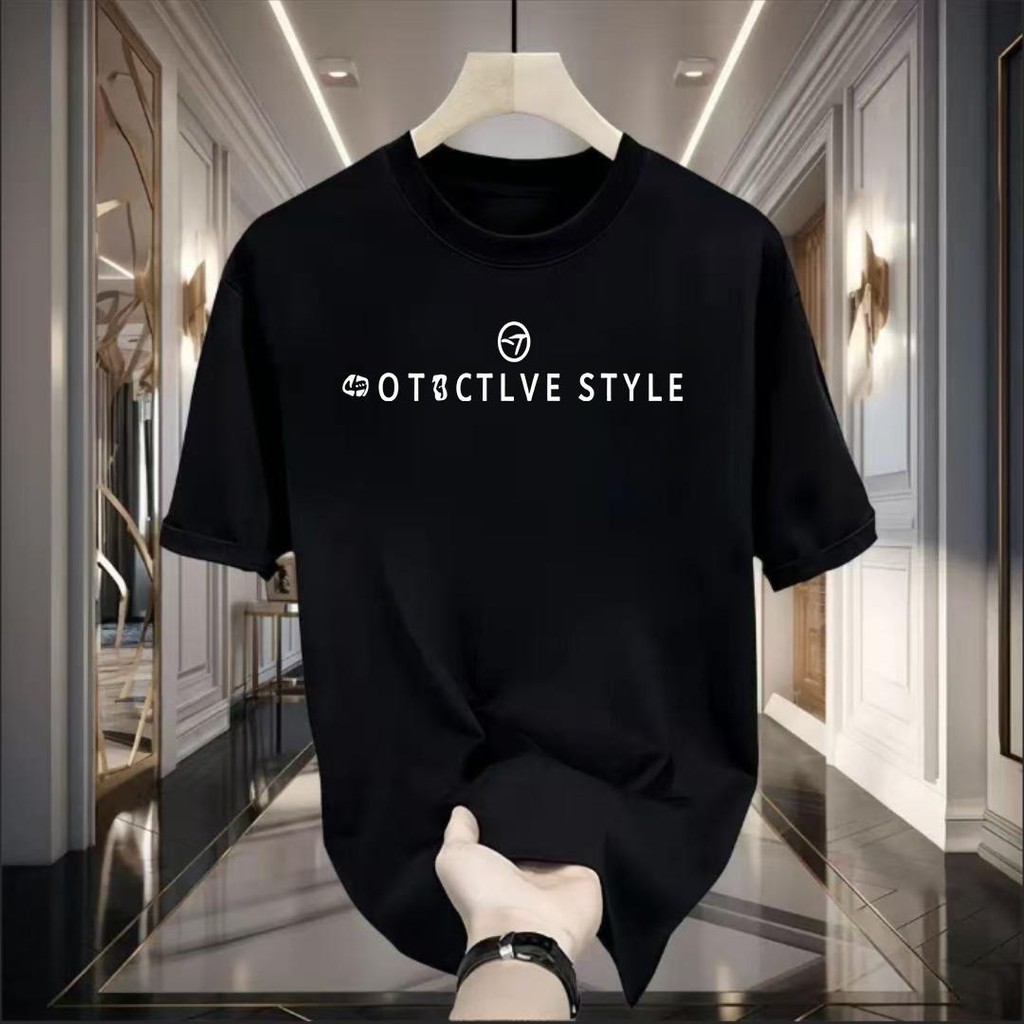 เสื้อยืดเเฟชั่นใหม่ พิมพ์ลายอักษร ราคาโปรโมชั้นสุดพิเศษ สไตล์เกาหลี สุดฮิต เกรดพรีเมียม คอกลมเเขนสั้น  BP001-T0193