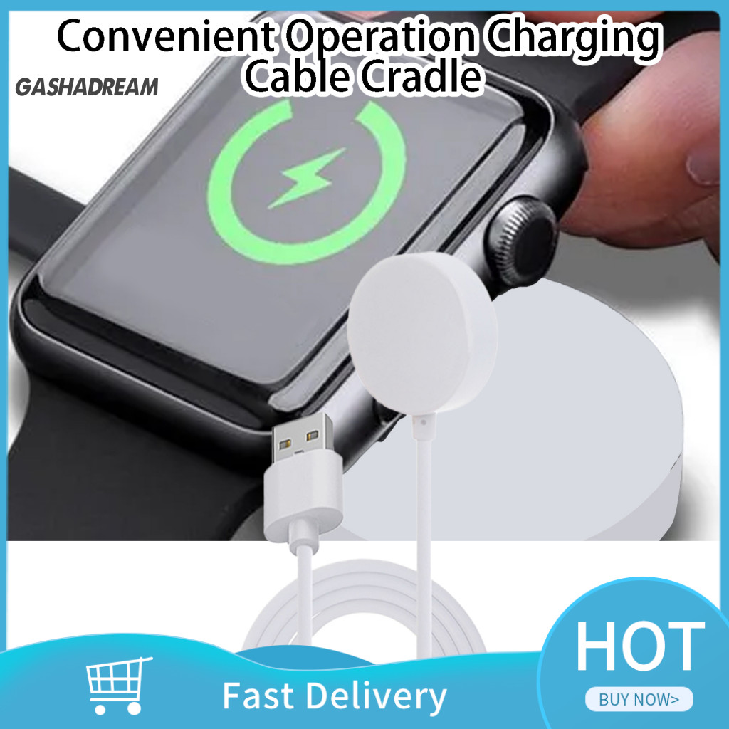 Smart Watch Charger แม่เหล็กดูด Sensitive Induction ไม่ทําร้ายแบตเตอรี่นาฬิกาแท่นชาร์จสําหรับ S8 Pro