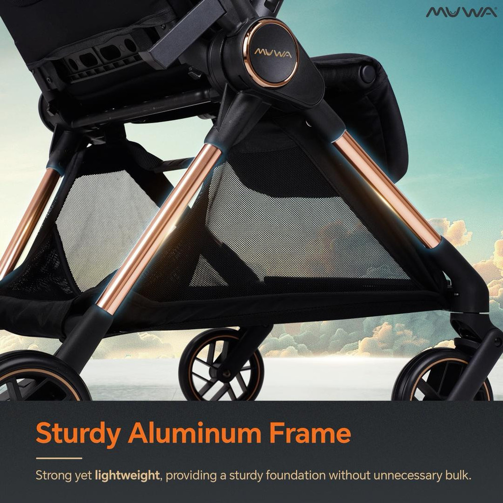 รถเข็นเด็ก Huwa Venty Ultra Lightweight (5.7กก.) | ขนาดห้องโดยสาร | รถเข็นเด็กเดินทางขนาดกะทัดรัดและ