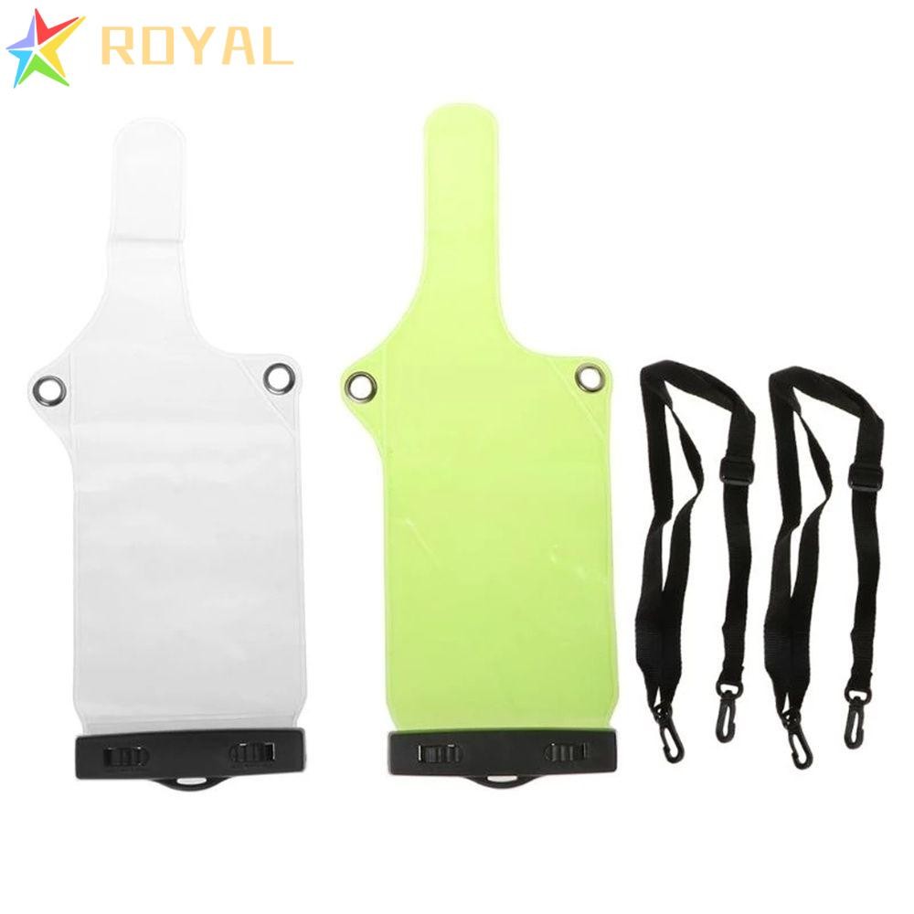 ROYAL Walkie Talkie Holder - กระเป๋ากลางแจ้งพร้อมสายคล้องคอกันกระแทก สำหรับ Intercon BGA