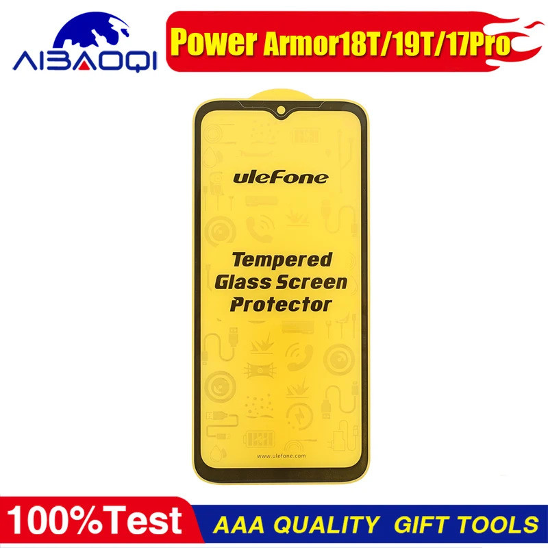 XUNQIYI ใหม่ฟิล์มกระจกนิรภัยสําหรับ Ulefone Power Armor 18T Power Armor 19T Armor 17 Pro Anti-Scratc
