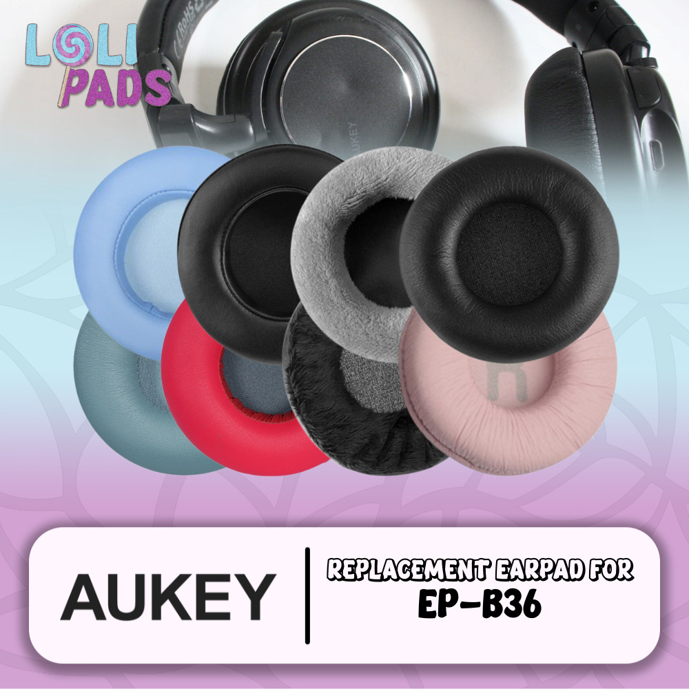 แผ่นโฟมแผ่นรองหูฟัง Aukey EP-B36 Earcup แผ่นโฟมแผ่นรองหูฟัง