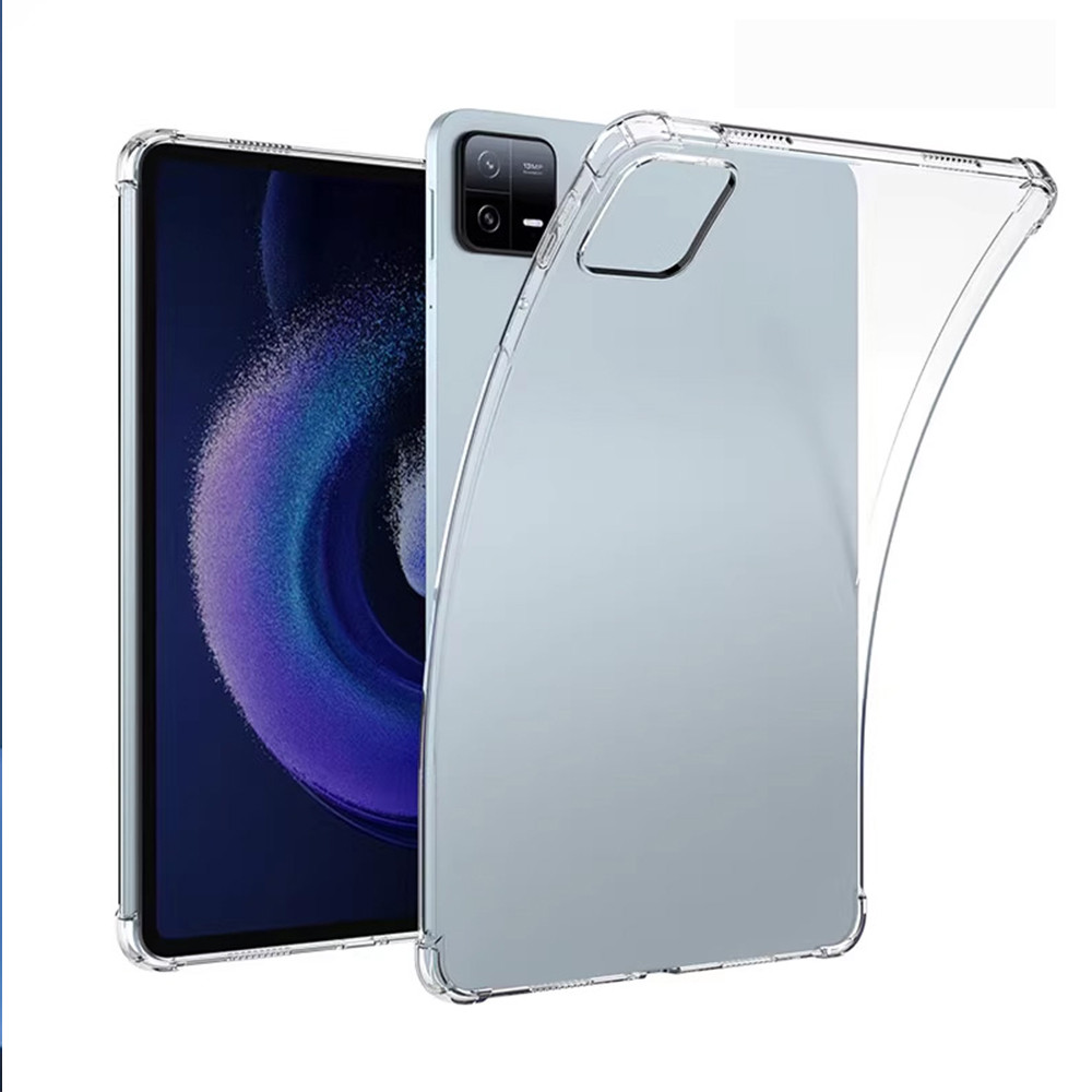 TPU Tabler Case For Xiaomi Pad 11 Pro 2 2025 12.1 SE 8.7 5 6 7 Pro Clear ปลอกซิลิโคนใสกันกระแทกป้องกันการตก