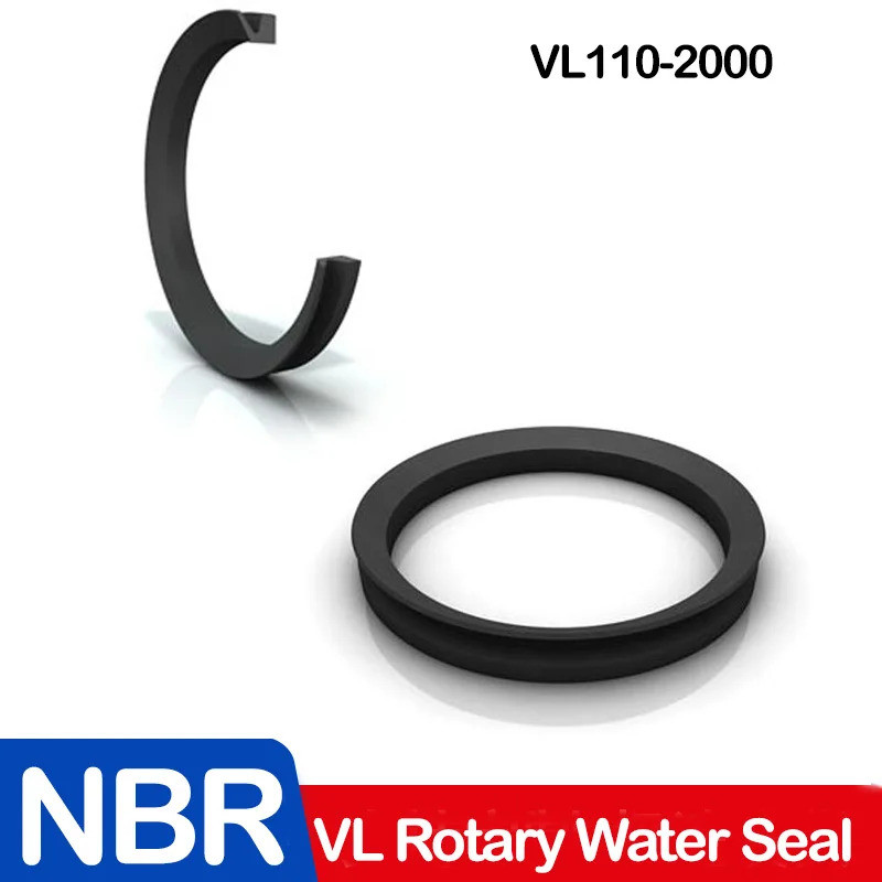 VL110-VL120-VL130-VL-VL400-VL2000 VL ประเภทซีลซีลปะเก็น NBR (ยาง Nitrile Butadiene) ยางโรตารีซีลเพลา