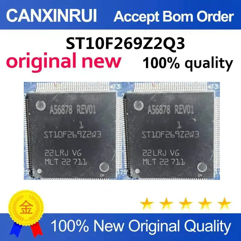 ต้นฉบับใหม่ 100% คุณภาพ ST10F269Z2Q3 ส่วนประกอบอิเล็กทรอนิกส์ชิปวงจรรวม