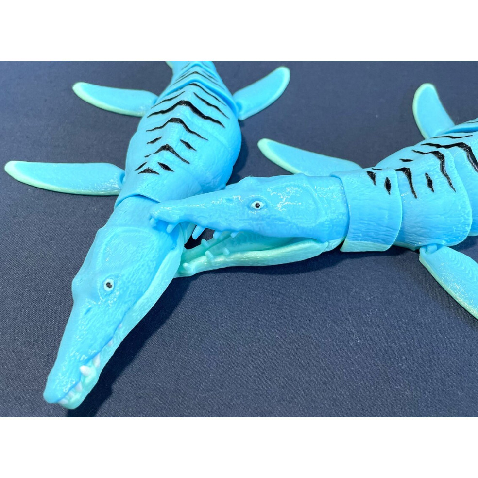 ของเล่นไดโนเสาร์ Cuero Liopleudon v2 ปากขยับ