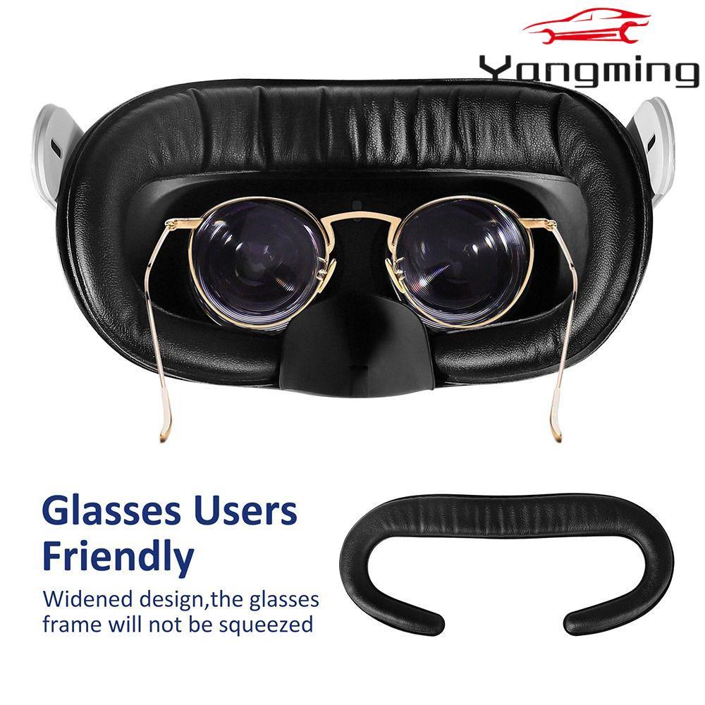 YANGMING VR Facial Cover สําหรับ Quest2 อะไหล่ทดแทน Foam Pad Face Cushion Pad สําหรับ Quest2