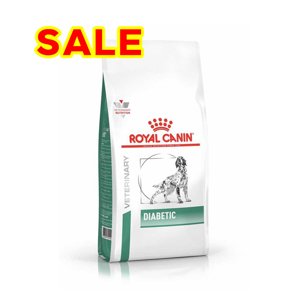 Sale[EXP20/12/25] Royal canin  VET Diabetic dog 1.5 KG อาหารสำหรับสุนัขโรคเบาหวาน
