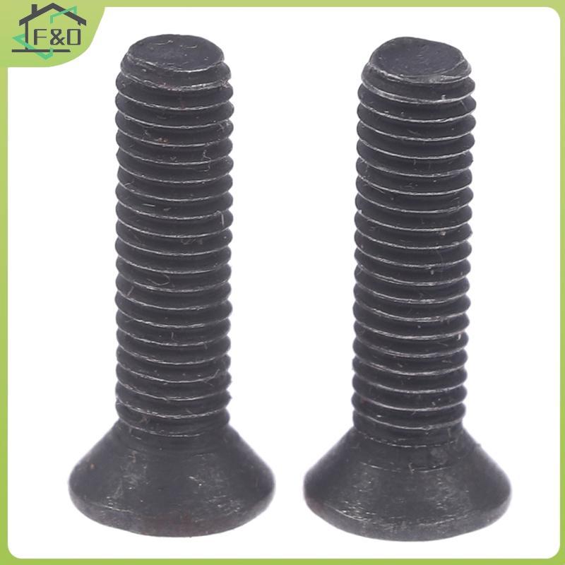 F&O 10 ชิ้นสกรูยึด M5*20 ด้ายมือซ้ายสําหรับอะแดปเตอร์จับดอกสว่าน 3/8 UNF