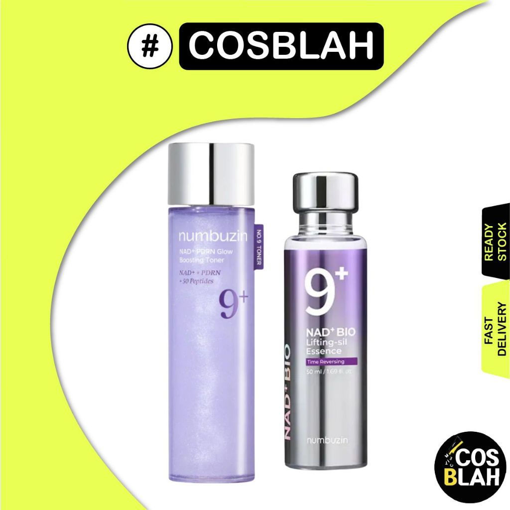 New Product # Numbuzin No.. 9 NAD+ BIO Lifting-sil Essence 50ml / No.9 NAD+ PDRN Glow Boosting Toner