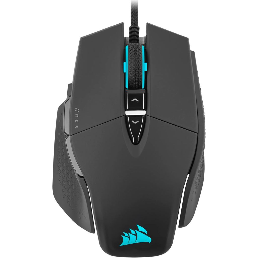 Corsair M65 RGB Ultra Tunable FPS Gaming Mouse Marksman 26,000 DPI Optical Sensor, Optical Switches,