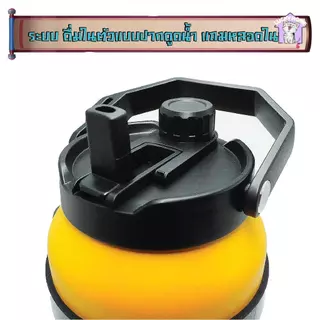 SMAIL แก้วเก็บความเย็น กระบอกน้ำสแตนเลส สูญญากาศ 1900ml ฝาเปิดง่าย พกพาง่าย มีหูจับเก็บความเย็น กระติกน้ำ ขวดน้ำฟู้ดเกรด