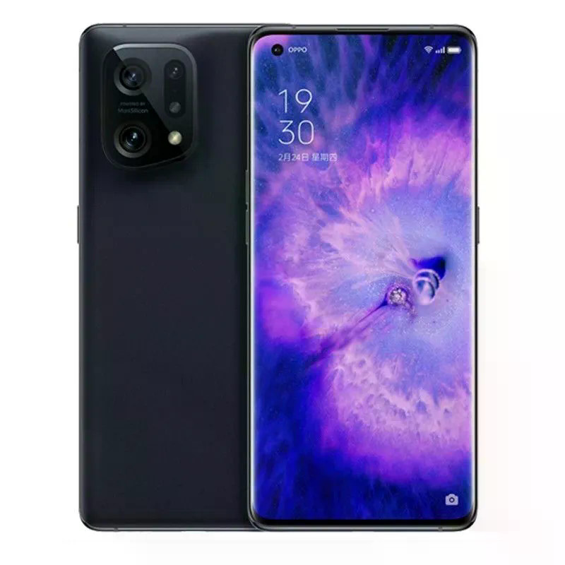 OPPO Findx5pro Snapdragon 888 หน้าจอโค้ง 2k+Resolution โทรศัพท์มือถือมือสอง 5G ดั้งเดิม 9 ใหม่