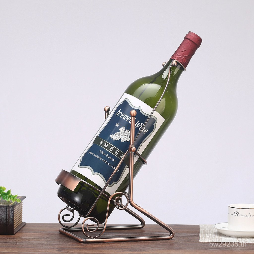 ชั้นวางไวน์ 5L Simple Liter ศิลปะเหล็ก Y8D3