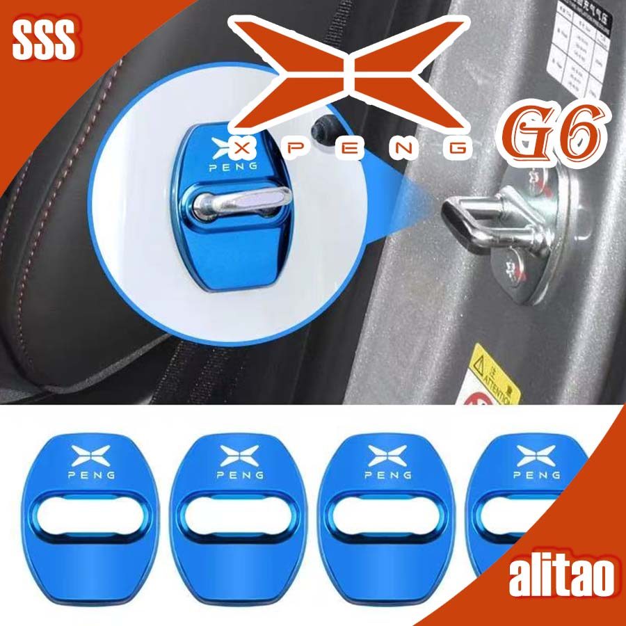 [READY]XPENG G6 Car Door Lock Cover Body Kit XPENG G6 EV Car Decoration Accessories 3KXR