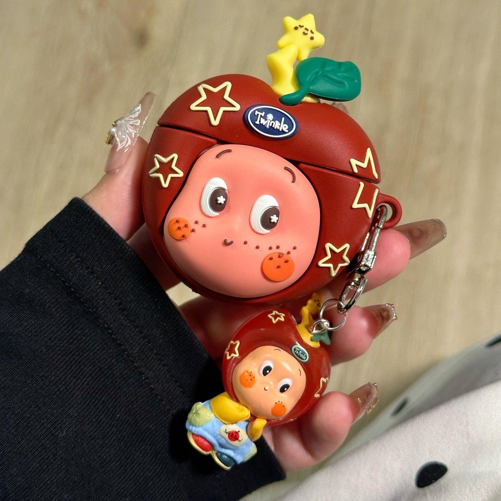 สําหรับ Huawei FreeClip2 2025 กรณีการ์ตูน Twinkle Twinkle พร้อมจี้หูฟังสําหรับ Huawei FreeBuds clip2