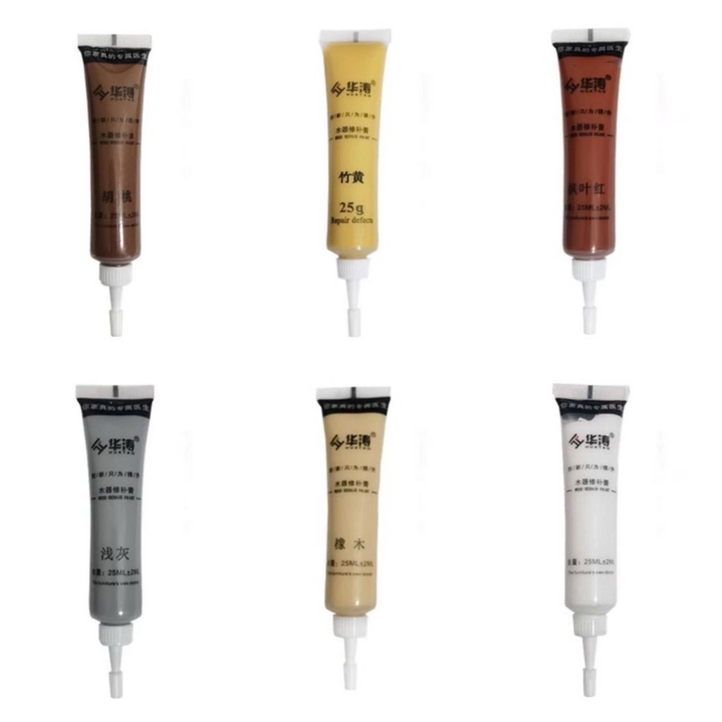 📍 สีซ่อมไม้ สี ซ่อม เฟอนิเจอร์ สีโป้ว เพ้นท์ งานไม้ ซ่อมรอยขีดข่วน อุดรอยแตก รุ่นอัพเกรด เนื้อเนียน ทนทาน 📍 - รูปที่ 2