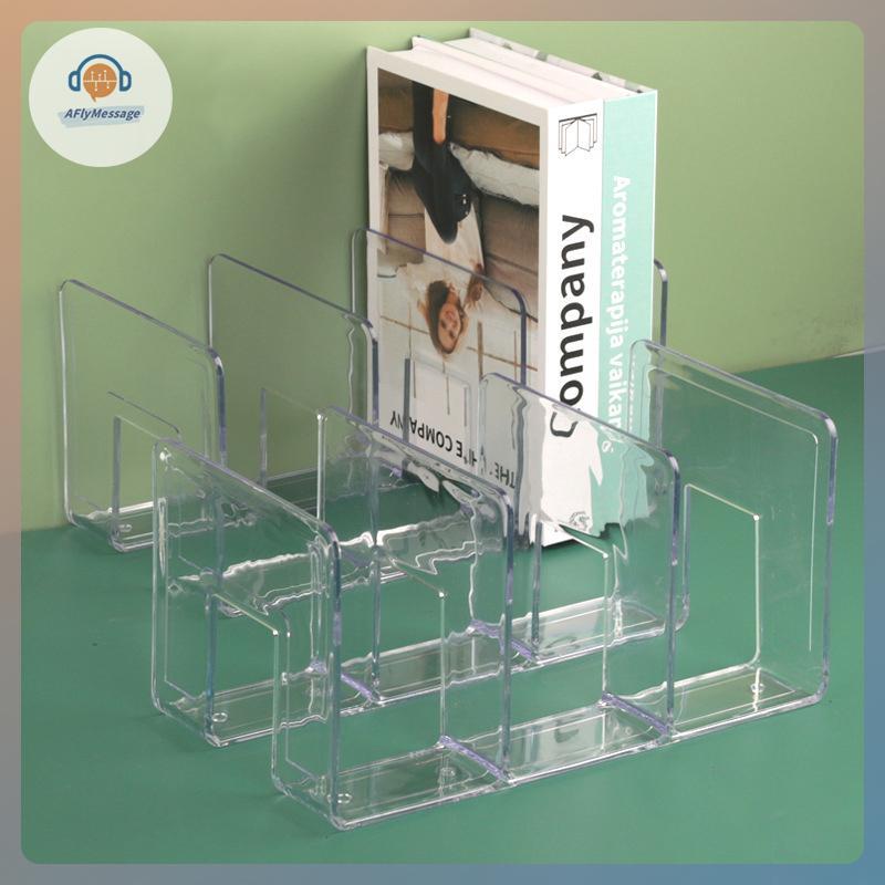AFl 2 PC Clear Bag Storage Divider อะคริลิคตู้เสื้อผ้า Finishing Divider กระเป๋าถือชั้นเก็บกระเป๋าโปร่งใสขาตั้ง TH