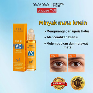 OSADA OSADI Minyak mata lutein minyak esensi mata / memperbaiki kusam, mengurangi garis-garis mata dan lingkaran hitam, krim anti kerut/Firming Eye Cream Lutein Lighten Eye Lines Eye Serum Oil Remove Eye Bags Soothing Dullness Eye Cream