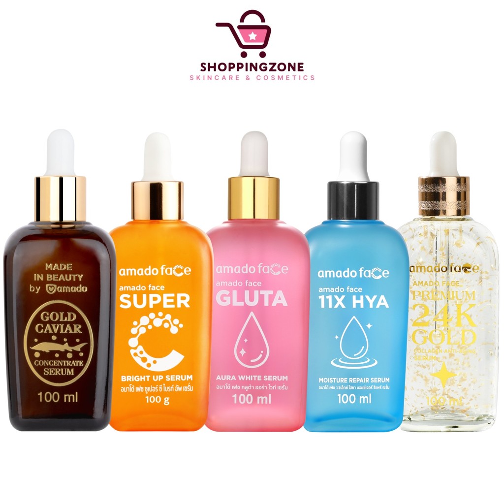 Amado Gold Caviar อมาโด้ โกล์ด คาเวียร์ / อมาโด้ ซุปเปอร์ ซี / อมาโด้ กลูต้า เซรั่ม