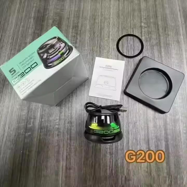 จัดส่งในไทย ลําโพงบลูทูธ Wireless Soundbar แม่เหล็กมินิสเตอริโอกล่องเสียง LED สี RGB Light ขนาดกะทัดรัด พกพาง่าย - รูปที่ 5