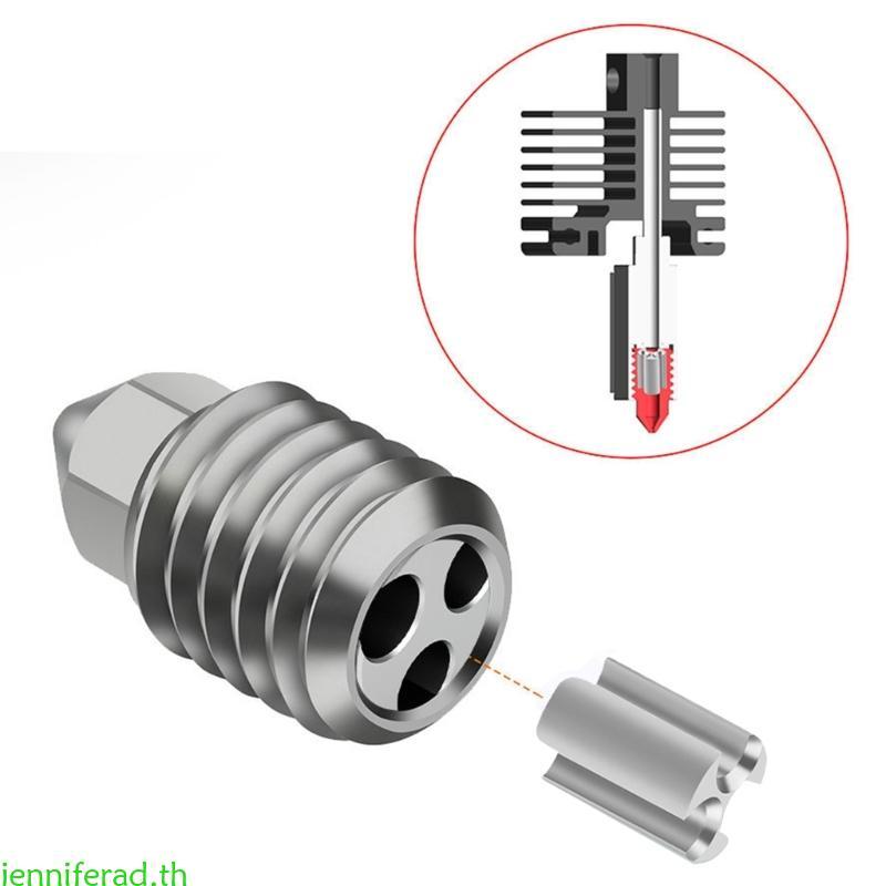 Jenniferad สําหรับ Lab P1P P1S Lab X1 ไหลสูง CHT หัวฉีด 0 2 0 4 0 6 0 8 มม.ที่มีประสิทธิภาพ