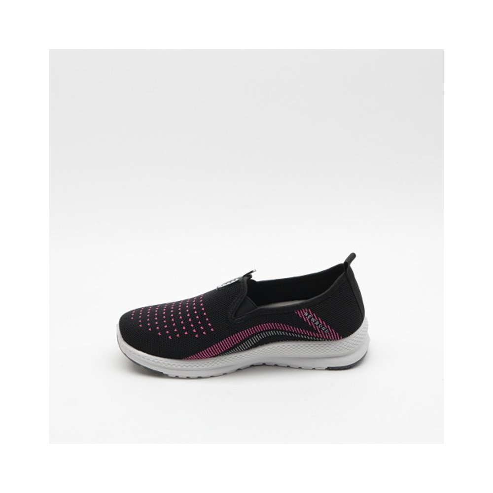 เกาหลีไดเร็กเมล์ [cozy] Ladies Wear Well วัสดุถักแฟชั่นรองเท้าขี้เกียจเมื่อกีฬา