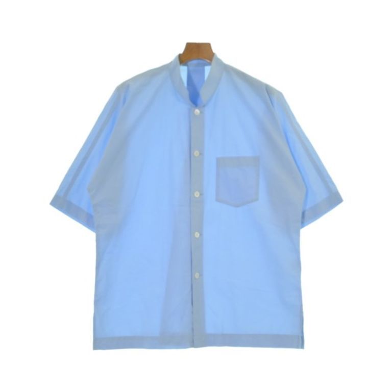 HOMME PLISSE Shirt mm light blue Direct from Japan Secondhand