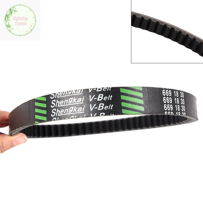 BigBabyHouse ไดรฟ์เข็มขัด 669 18 30 สกู๊ตเตอร์ Moped 49cc 50cc Go Kart GY6 CVT สําหรับ TAOTAO Roketa