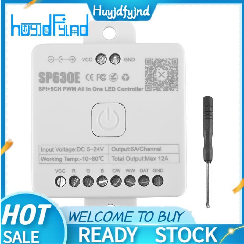 1 ชิ้น SP630E TTLh LED Controller WS2811 WS2812B พลาสติกสีขาวรองรับ PWM Monochrome CCT RGBW RGBCCT ห