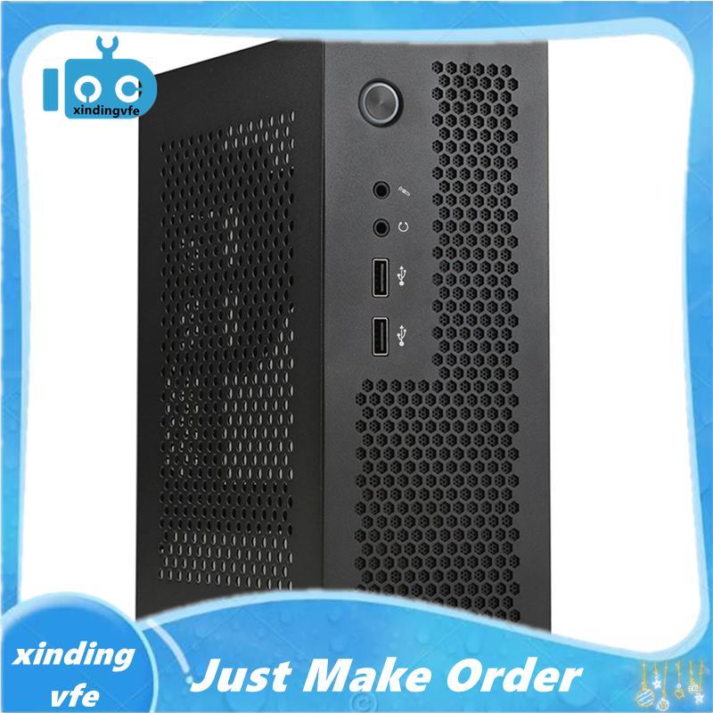 A09 HTPC เคสคอมพิวเตอร์ Mini ITX Gaming PC แชสซีเดสก์ท็อปแชสซี USB2.0 เคสคอมพิวเตอร์ เคสคอมพิวเตอร์ท