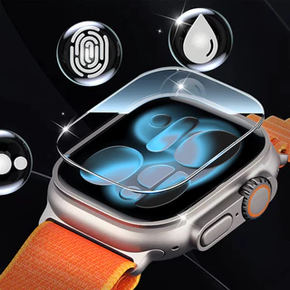 ฟิล์มกระจกนิรภัย 3 มิติ for Apple Watch 49มม 46 45 42มม 40 44มม for Iwatch Ultra/SE 3 2 Series 11 10 9 8 7 6 5 38มม