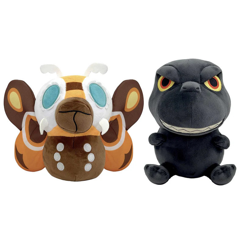 สินค้าใหม่ Godzilla & Mothra ตุ๊กตา Godzilla ตุ๊กตาผ้ากํามะหยี่ พร้อมส่ง จัดส่งฟรี