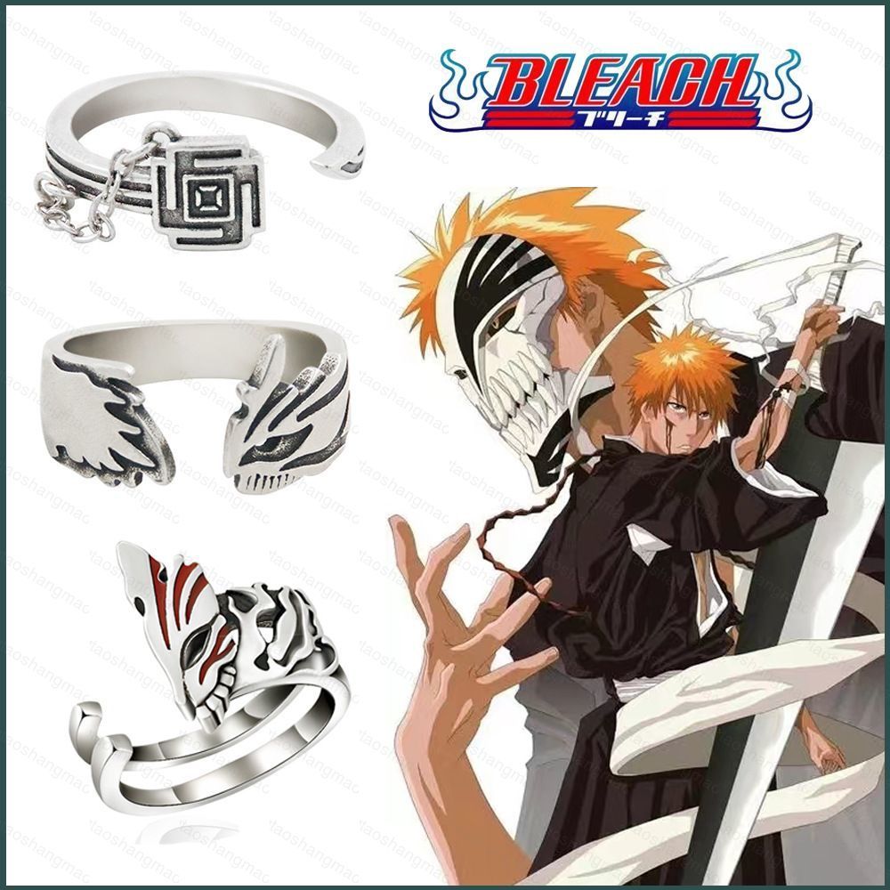 แหวน anime cosplay แบบปรับขนาดได้ สำหรับแฟน ๆ Bleach