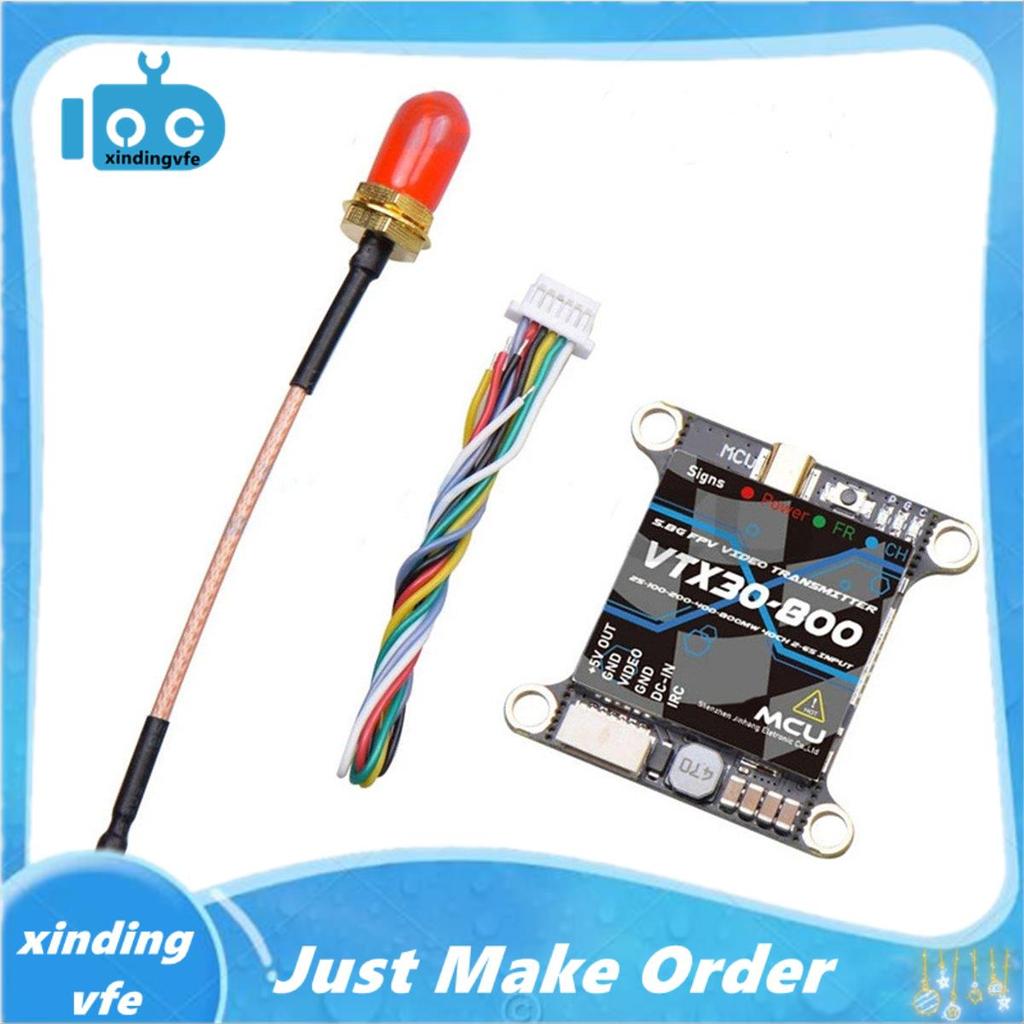 สําหรับ VTX30-800 VTX 5.8G 800MW 40CH IRC FPV VTX เครื่องส่งสัญญาณ 2-6S สําหรับ FPV Drone