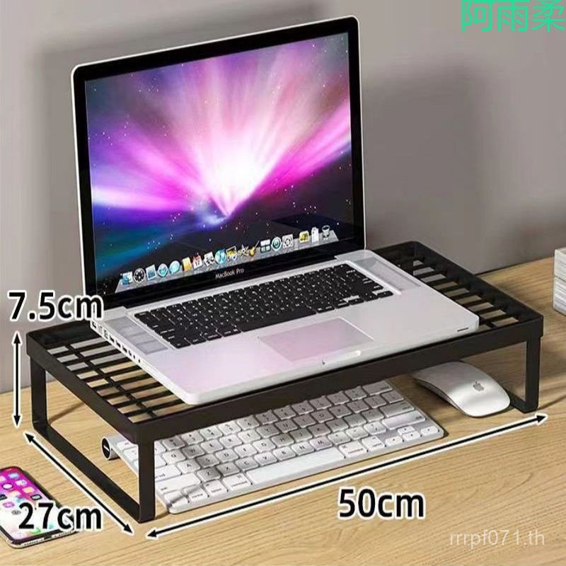 วงเล็บการจัดเก็บคอมพิวเตอร์เพิ่มความสูงแร็คระบายความร้อนโน๊ตบุ๊คแป้นพิมพ์สํานักงานสก์ท็อปหอพักฐานการ