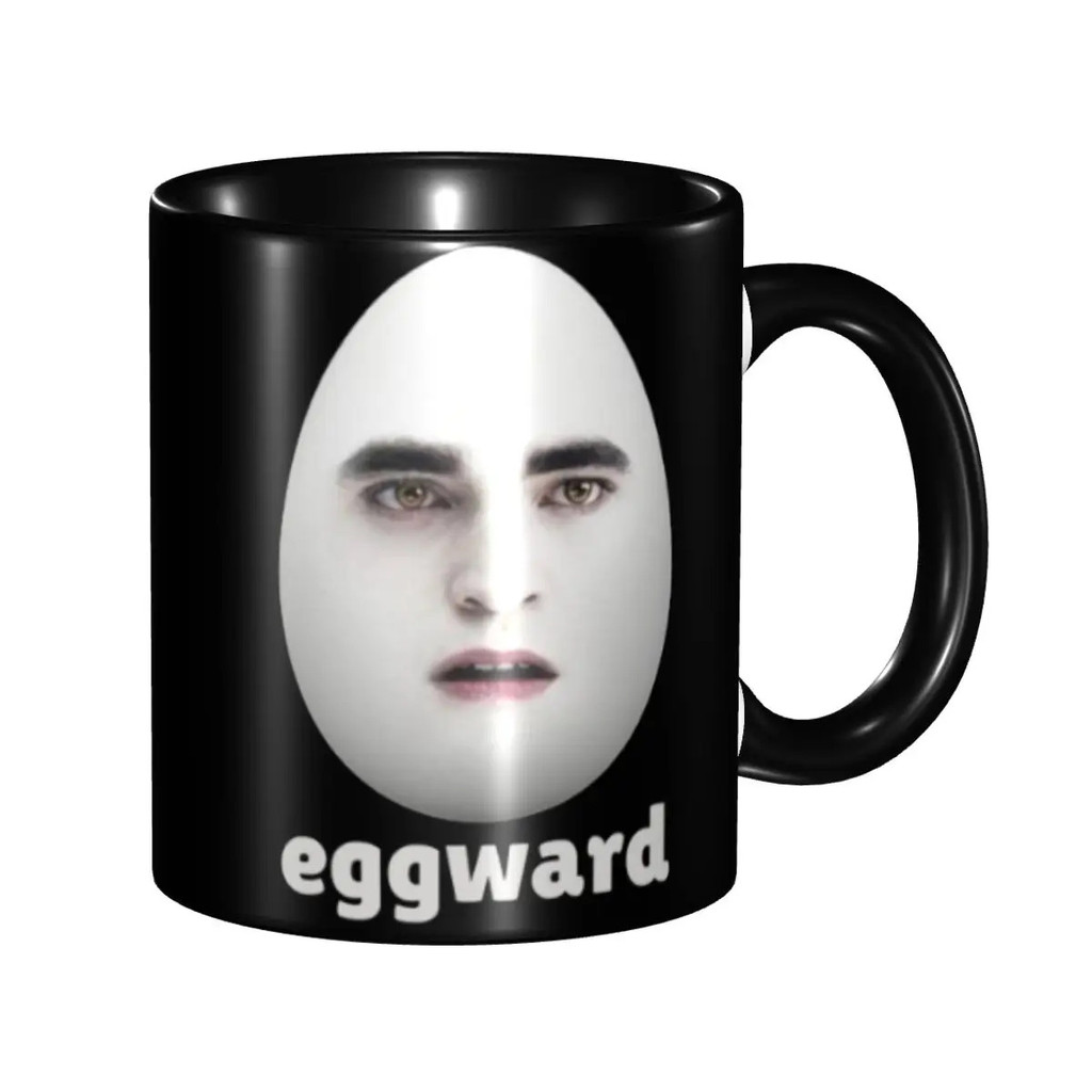 Twilight Eggward ตลก Meme แก้วกาแฟน่ารัก Edward Cullen ถ้วยสําหรับบ้าน