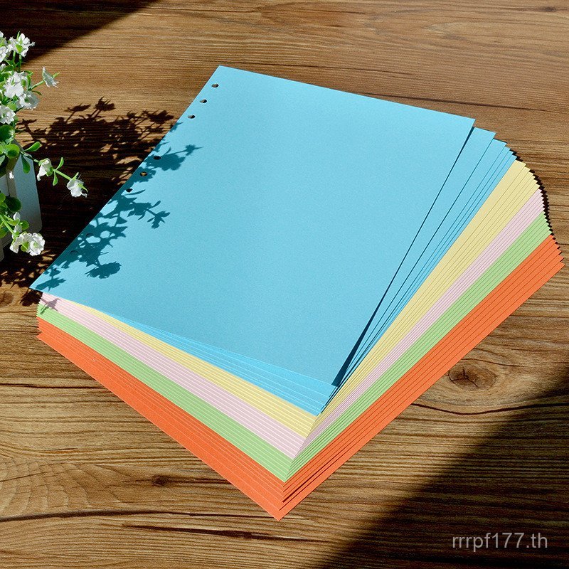 DIY เปลี่ยน Notepad หน้าด้านใน B5 Growth บันทึกเปล่าหนังสือทํามืออัลบั้มรูปแกนด้านในหลวมกระดาษแข็งหน