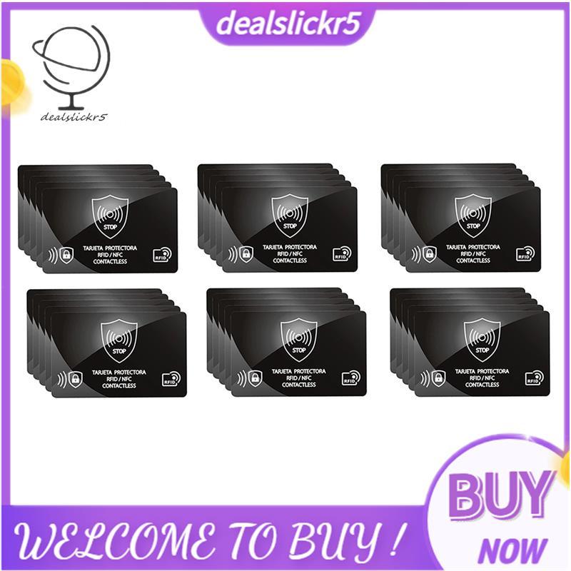 Anti-Theft Shield Case 30 ชิ้น RFID Blocking Card Holder IC Bank Card Protection Secure Wallet Block