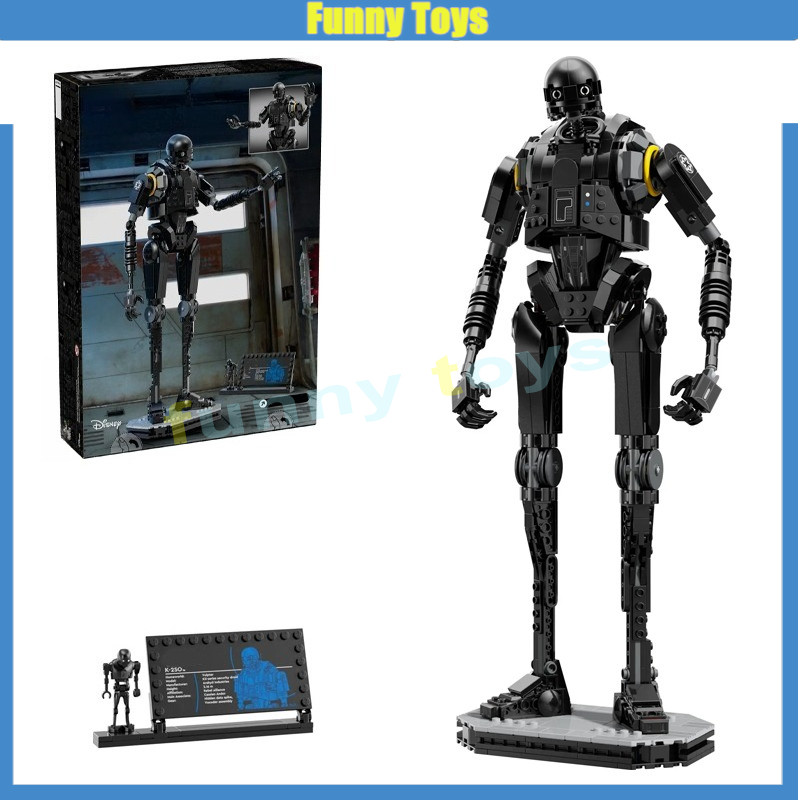 75434,K-2SO Security Droid,Building Blocks,Andor,Secpurity Robots ของเล่นของขวัญสําหรับชาย