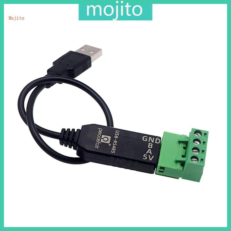 Mojito RS485 485 เป็นอะแดปเตอร์แปลง USB รองรับ Win7 32 64 บิต WIN98 WIN2000 WINXP WIN7 WIN10 VISTA