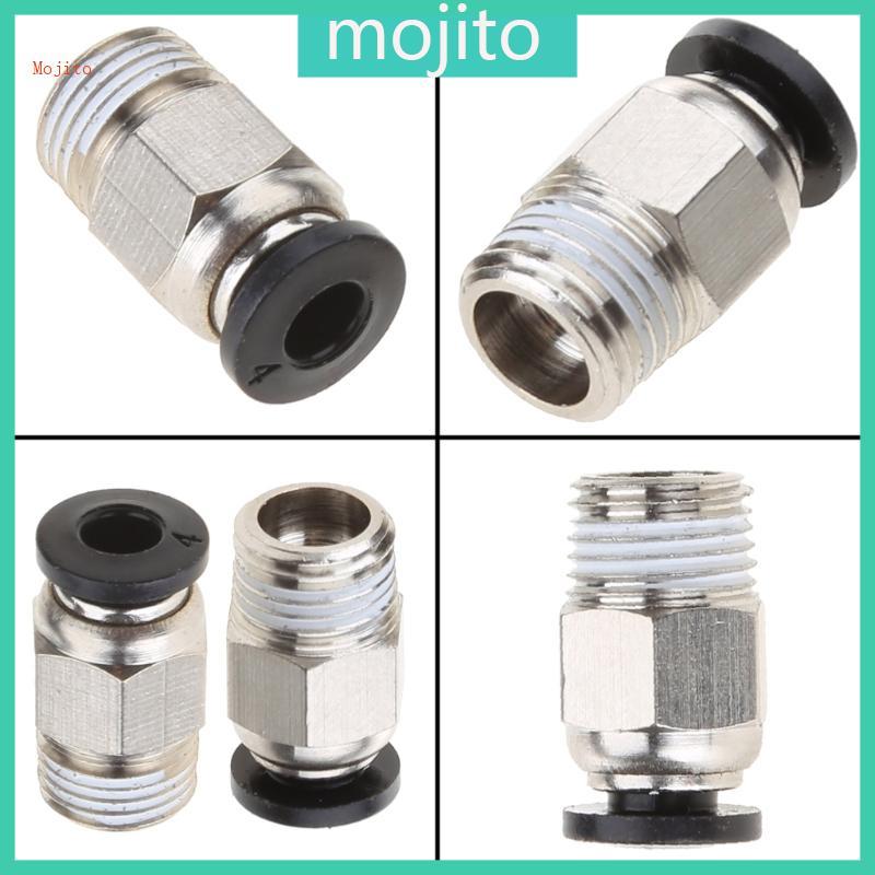 Mojito PC4-M10 นิวเมติก Quick Fitting J-Head 3D เครื่องพิมพ์ PC4-01 M10 นิวเมติกเชื่อมต่อ