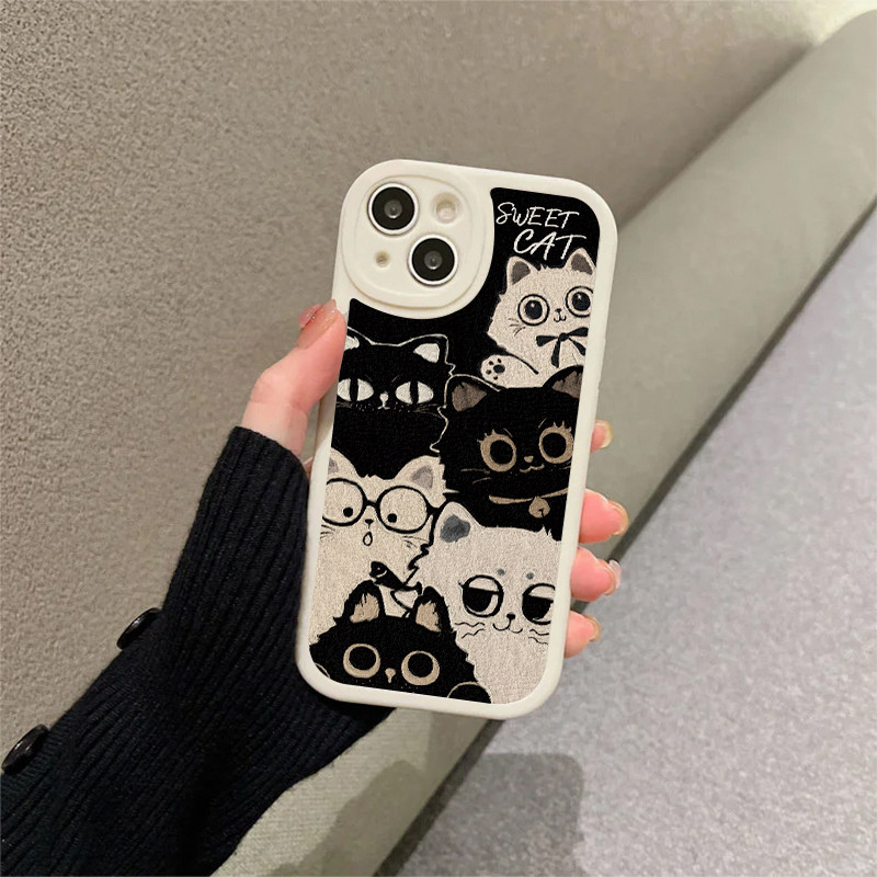 สต๊อกไทย เคสโทรศัพท์ การ์ตูน ไฮโซ เคสครอบแบบนิ่ม For รูปที่ 4