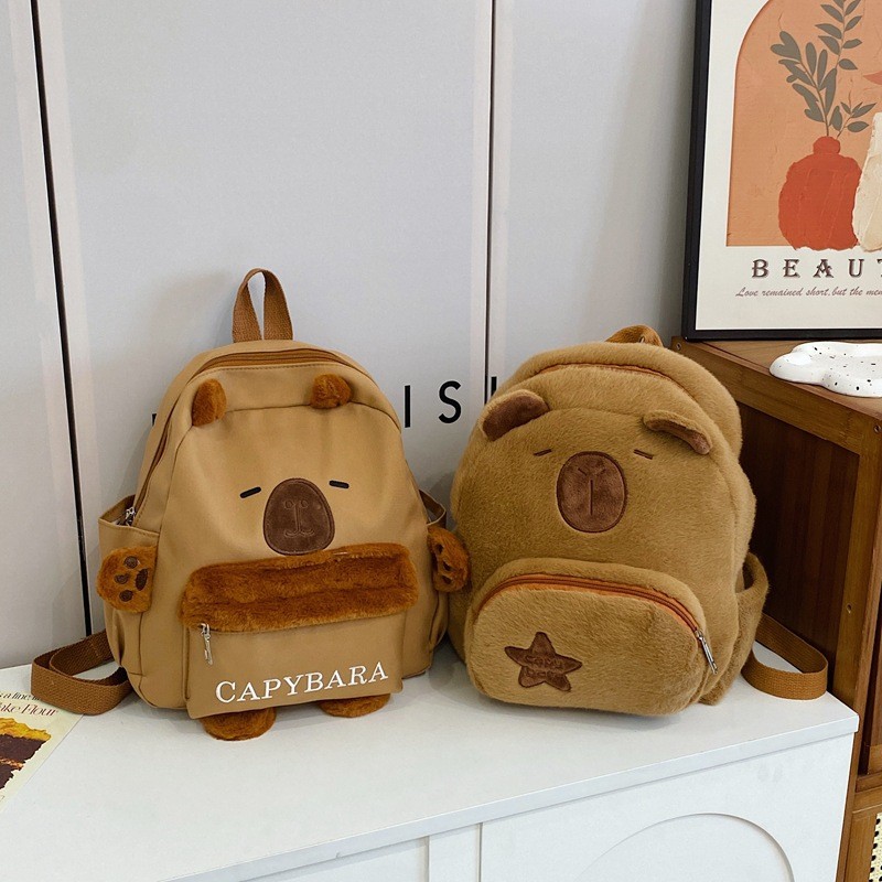 ญี่ปุ่น Kabara Capybara ไหล่ Super Cartoon นักเรียน Young Outing Casual พกพา 25.10.30